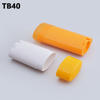 Factory Supply 28g 71g White Yellow Deodorant Stick Tube Top Filling Empty Cosmetic Deodorant Container