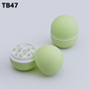 20g PP Unique Green Empty Packaging Plastic Twist Up Deodorant Stick Container Lip Balm Tube
