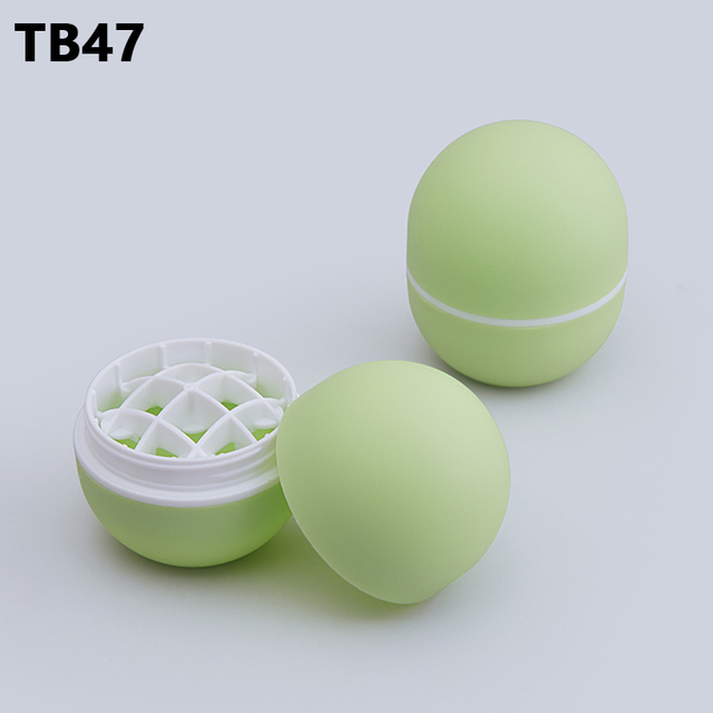 20g PP Unique Green Empty Packaging Plastic Twist Up Deodorant Stick Container Lip Balm Tube