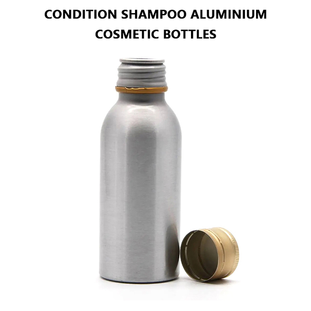 Condition Shampoo Aluminium Cosmetic Bottles