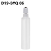Cosmetic Plastic Single Roll on Ball Tubes for Massage Eye Cream Packaging Empty Squeeze PE Tubes with Metal Applicator