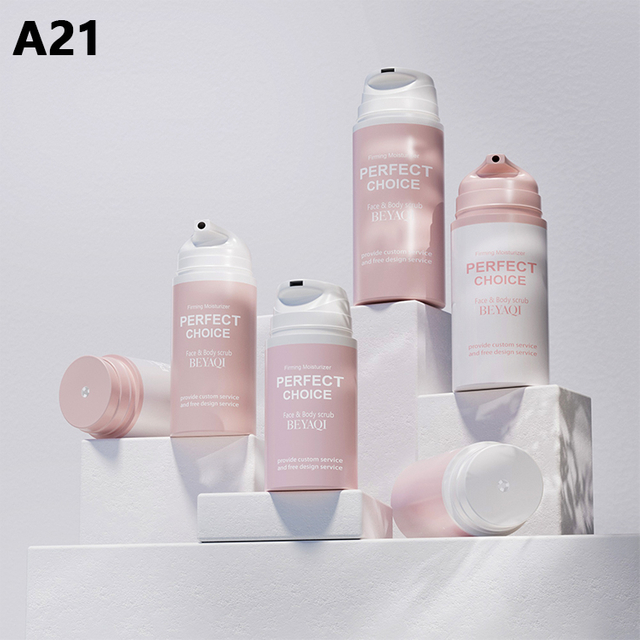 Personal Care Body Wash Hand Soap Cosmetic Foam Facial Cleanser 50ml 100ml 150ml Vacuum Cosmetic Travel Airless Container