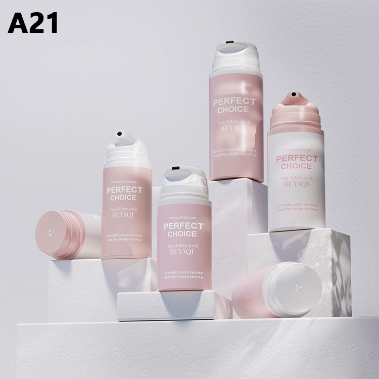 Personal Care Body Wash Hand Soap Cosmetic Foam Facial Cleanser 50ml 100ml 150ml Vacuum Cosmetic Travel Airless Container