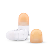 Good Price Free Sample Wholesale Cosmetic Clear Container 50ml Deodorant Glass Roll on Bottle