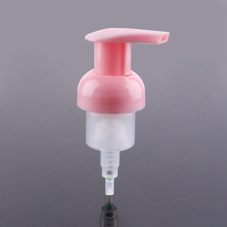 Factory Direct Supply Custom Color Custom Printing Built-in Spring 40/400 0.8cc/1.6cc Empty Transparency Plastic Foaming Soap Dispenser Pump Bottle