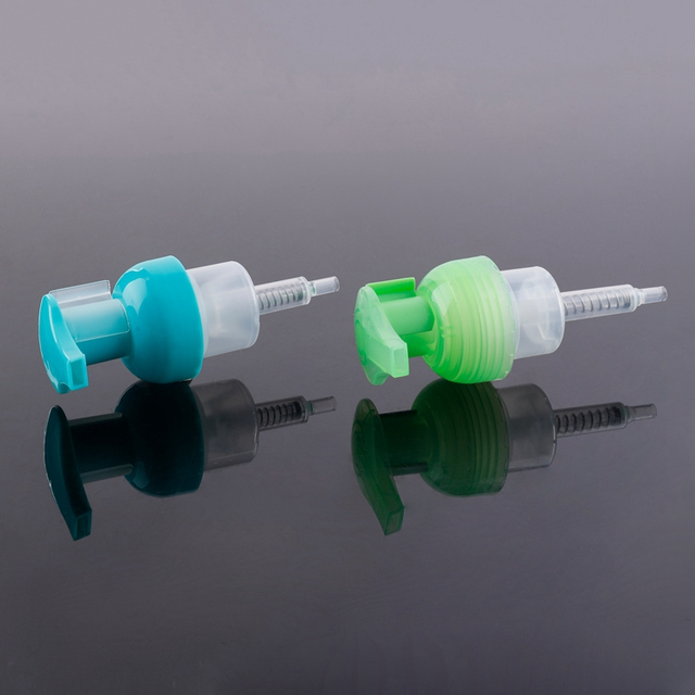 0.8±0.10cc 1.6±0.10cc 40/400 Low Moq Custom Free Sample Custom Materials Of The Dispenser Built-in Spring Matte Frosted Biodegradable Eco-friendly Plastic PP Foam Lotion Pump