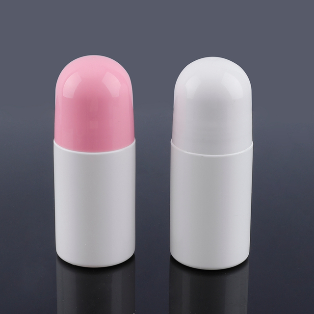 Empty Factory Manufacturer Wholesale Deo Eye Frosted Plastic Roll On Bottle,biodegradable Plastic Deodorant Roll on Bottle