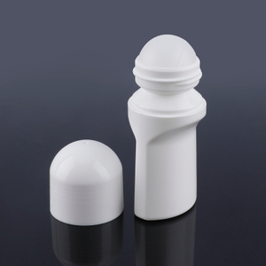 Eco-friendly Custom Logo Color Ball Diameter 35.56mm Small Capacity 75ml Plastic Essencial Oil Antiperspirant Deodorant Roll on Bottle