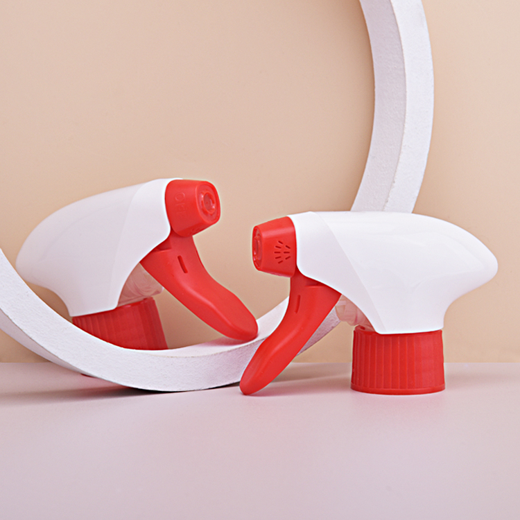 Factory Direct Sales Customized Colors Spray Pump Plastic Trigger Sprayer Foam Trigger Sprayer Pump for Household Cleaning