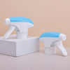 Free Sample Chemical Resistant Blue White 28/410 28/400 Ratchet Foam Nozzle Trigger Sprayer for Detergent Chemical