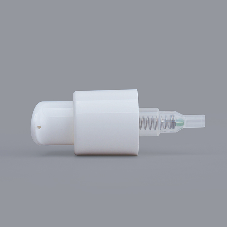 Ningbo Factory Portable OEM Printing Reusable 24/410 Plastic Cream Treatment Pump Dispenser for Foundation Essential Oil