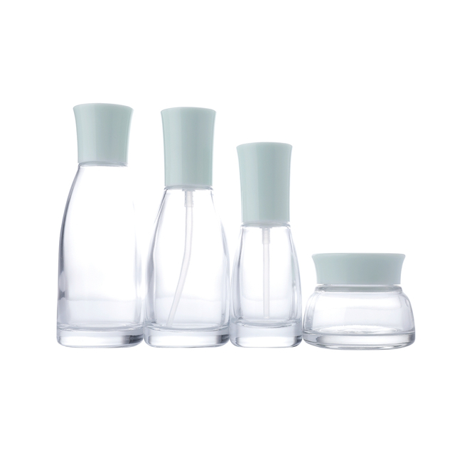 Screw Lid Custom Printing And Shape Multipurpose Perfume Essence Oil Serum Empty 30ml 50ml 100ml 120ml Transparency Glass Spray Bottles with Pump
