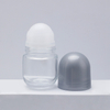 Cosmetic Packaging Small Capacity 50g Custom Materials And Size Ball Diameter 35.2mm Refillable Free Sample Empty Fragrance Essential Oil Antiperspirant Deodorant Glass Roll On Bottle
