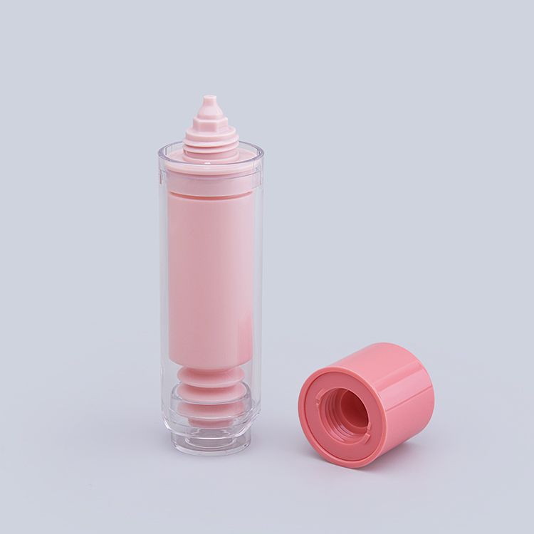 30ml Empty Cosmetic Replaceable Package Rotating Pressed Double-layer Bottling Liquid Foundation Concealer BB Sunscreen Bottle