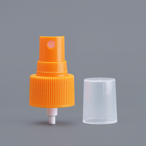 Customized Fine Orange Sprayer Liquid Mist Sprayer Nozzle Press Spray Head for Bottles Plastic Sprayer