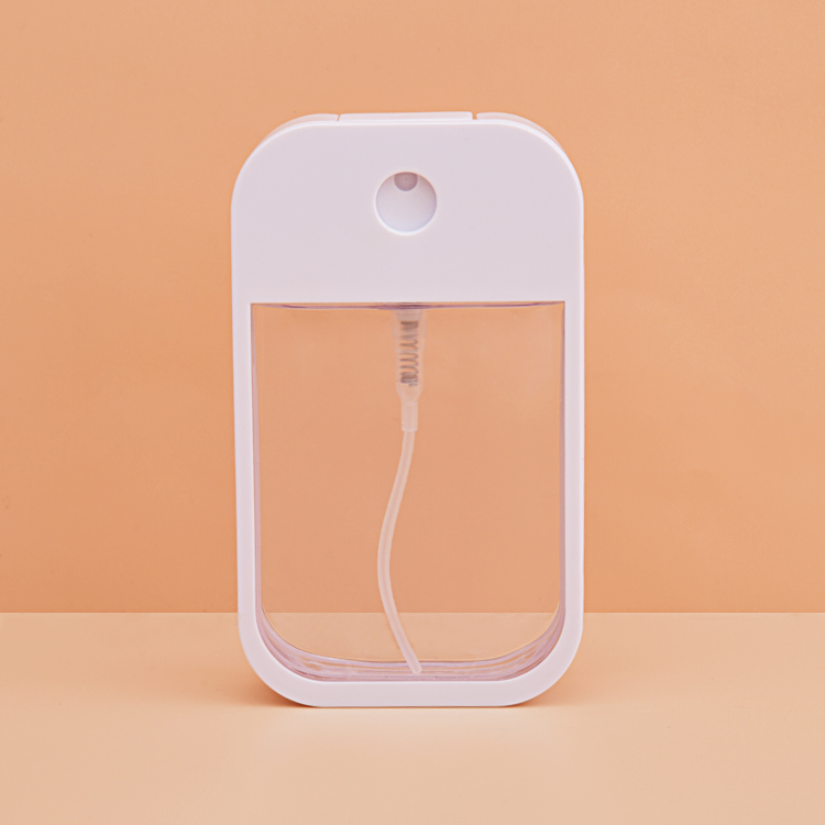 45ml Square Pocket Card Spray Hand Sanitizer Perfume Spray Bottle Personal Care Plastic Pocket Sprayer Bottle