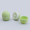 20g PP Unique Green Empty Packaging Plastic Twist Up Deodorant Stick Container Lip Balm Tube