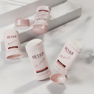 15ml 30ml 50ml 75ml Custom Empty Skin Care Empty AS PETG Twist Up Deodorant Stick Antiperspirant Round Tube Container