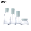 Professional Factory High-end Fashionable Colorful Custom Size And Type Volume 30ml 50ml 100ml 120ml Screw Lid Clear Multipurpose Empty Cream Liquid Perfume Empty Glass Bottles