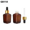 Custom Empty Premium Luxury Perfume Glass 30ml Perfume Dropper Bottle Glass Oil Bottles