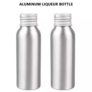 Aluminum Rye Mead Sherry Whisky Bottle 