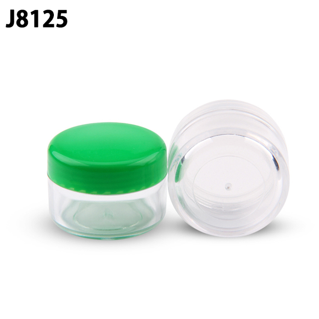 25ml Factory Oem Odm Fast Delivery Wholesale Custom Fashion Luxury Plastic Eco Friendly Custom Cosmetic Cream Jars with Lids