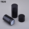 Round Twist Up Plastic Deodorant Tube 30g Black White Clear PP PE Empty Plastic Deodorant Stick Container