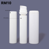 Customs logo high end PET PP refillable 30ml 50ml replaceable body cosmetic skin care serum airless bottle