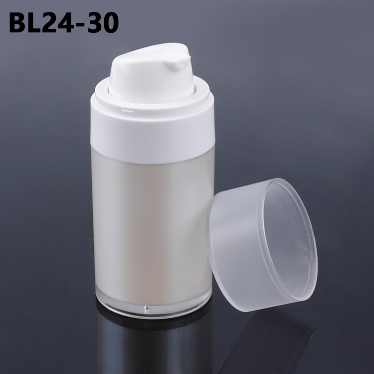 Daily Skincare Packaging 30ml Airless Pump Bottle Container 30ml Empty PP Plastic Cream Lotion Cosmetic Airless Bottle