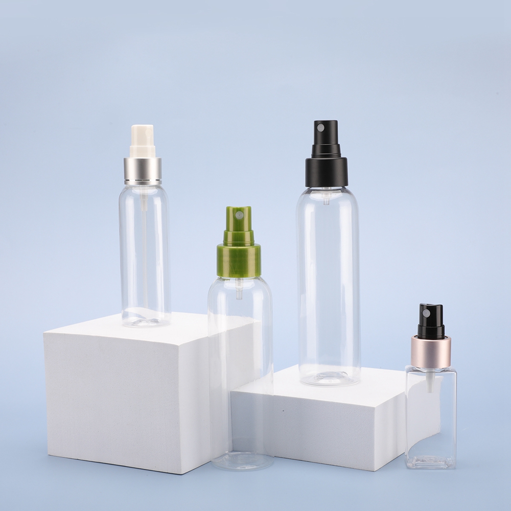 Custom Plastic Pump Sprayer Perfume Water Fine Mist Sprayer Bottle Plastic Cap Mist Sprayer