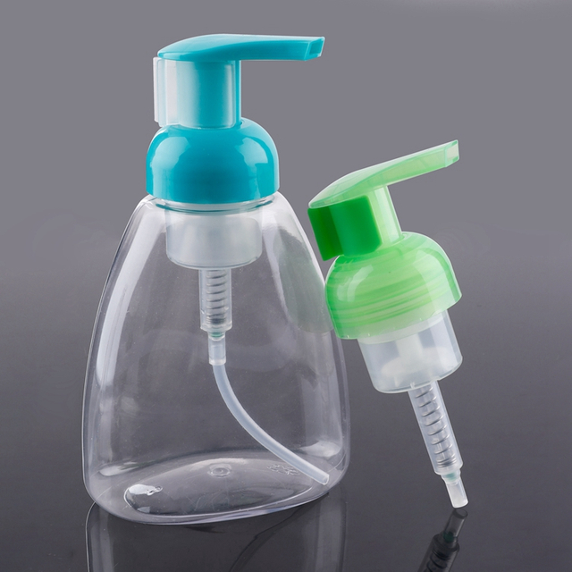 Wholesale Private Label Custom Label Free Sample Portable 0.8±0.10cc 1.6±0.10cc 40/400 Used for Liquid Soap Shower Gel Built-in Spring Simplicity Plastic Matte Foam Pump