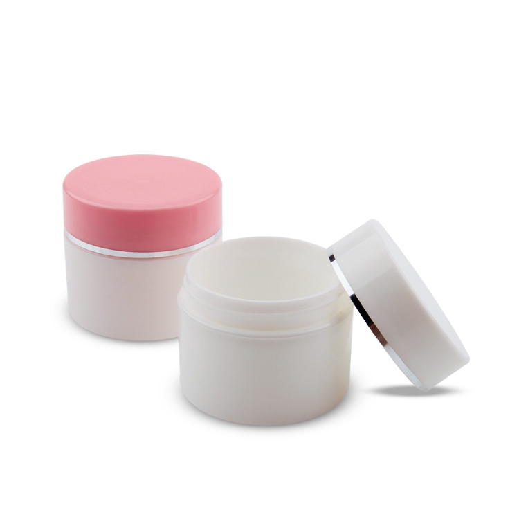 Face Hand Hair Skin Care 5g 15g 20g 30g 50g Pp Pink Blue Black White Cream Container 50ml Cosmetic Plastic Jar