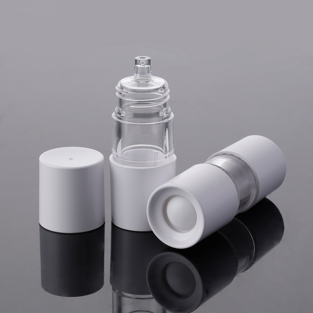 10ml Cosmetic Packaging TPR Clear Push Button Essential Oil Plastic Dropper Bottles