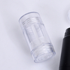 15ml 30ml 50ml 75ml Round Shape Bottom Filling Clear Twist Up Stick Tube Deodorant Container Reusable Deodorant Bottle