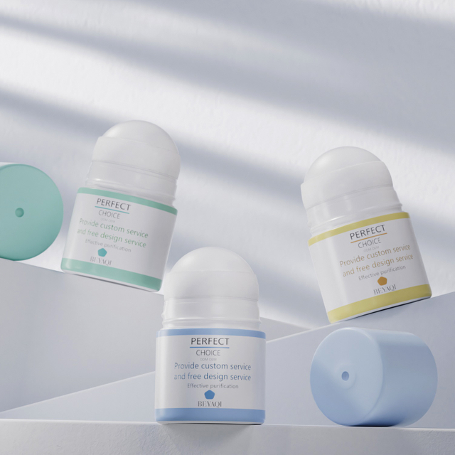 Newest Plastic Essential Oil Roller Bottle Cosmetic Packaging Deodorant Bottles