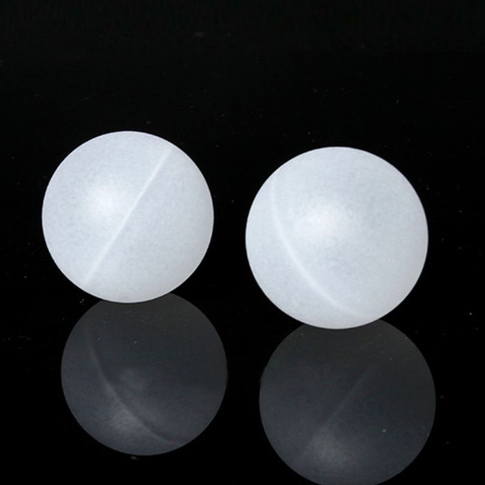Hollow Plastic Balls Suppliers High Quality Wholesale 15mm 17mm 20mm 25mm 25.2mm 35.56mm 37mm White PP PE GPPS Plastic Hollow Plastic Balls for Essential Oil Roll on Bottle