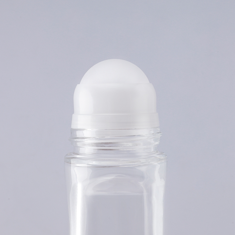 Professional Factory High-end Cosmetic Packaging High Quality Wholesale Clear Essential Oil Multipurpose Container Screw Lid Custom Size Empty Glass Bottle Roll on