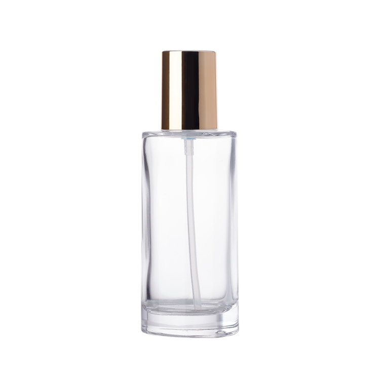 Hot Sale Simplicity Custom Volume And Size 30ml 40ml 100ml 120ml Transparency Empty Multipurpose Lotion Cream Liquid Serum Glass Perfume Bottles 50 Ml