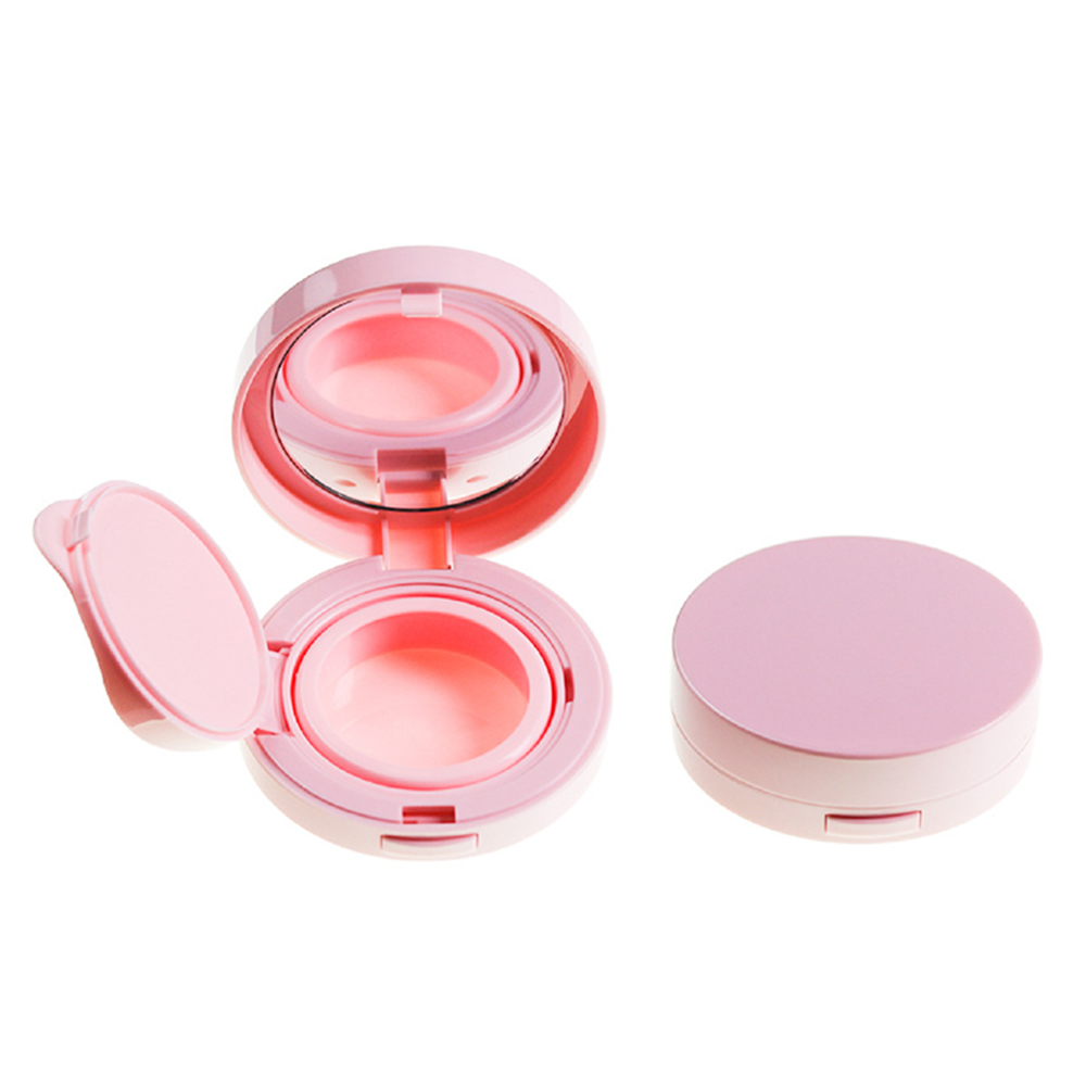 Wholesale Cosmetic Makeup Empty White Foundation Container Packaging Round Air Cushion BB Cream Compact Case,Air Cushion Case