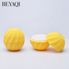 Custom Color 7g Empty Ball Shape Lip Balm Tube Lipstick Tube Cosmetics Lip Makeup Plastic Container Packaging