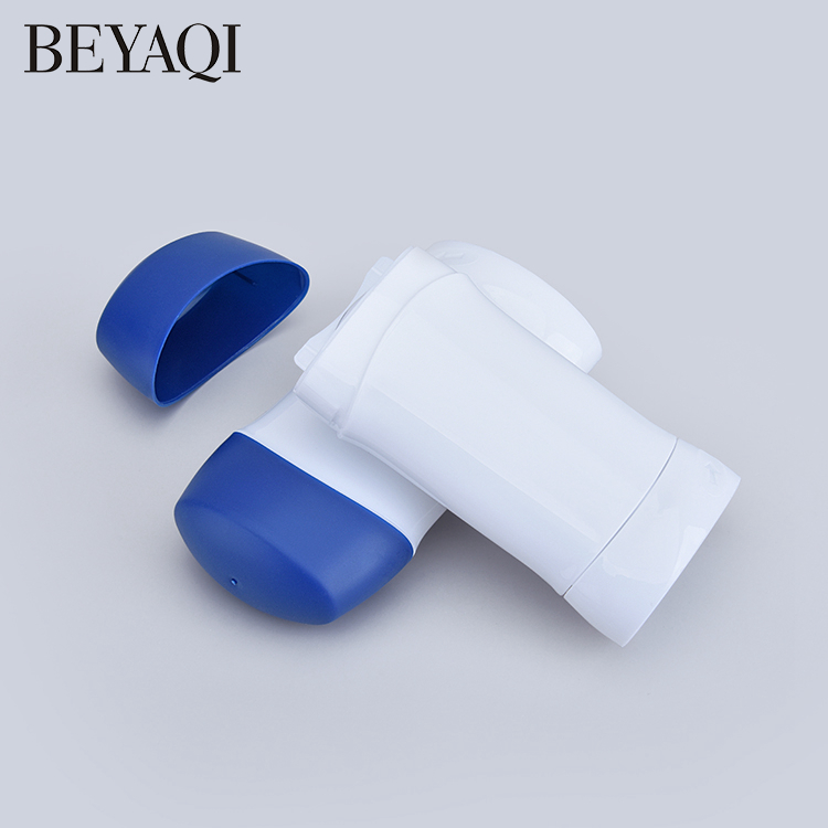 Factory Wholesale 50g 80g Solid Empty Deodorant Container Round Matte Cosmetic Cream Jars Deodorant Stick Container