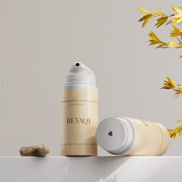 50ml 100ml Custom Logo Empty Skin Serum Lotion Foam Dispenser Face Cream White Airless Bottle,Cylinder 150ml Airless Pump Bottle