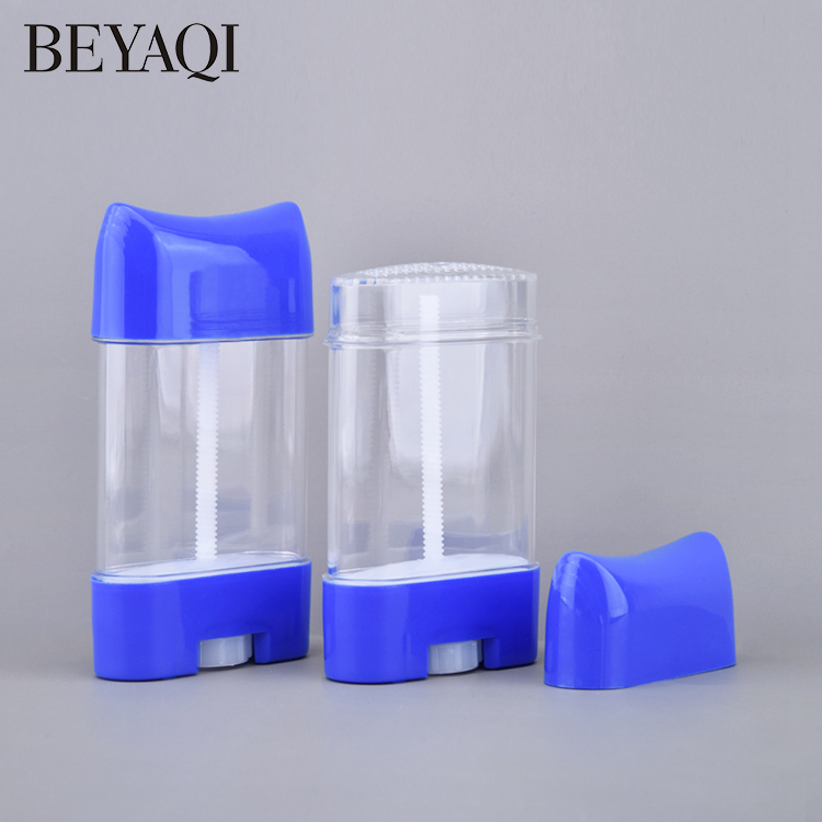 OEM Hot Selling 75g Empty Plastic Cosmetic Deodorant Stick Container PP PE PS Top Filling Solid Sunscreen Stick Bottle