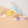 Wholesale Reusable Empty Cosmetic Liquid Dispenser Container PET Body Glass Tube 20ml Colorful Mini Dropper Bottle 