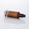 OEM Environmentally Cosmetic Packaging 50ml Slim Oil Lotion Amber Dropper Glass Bottles