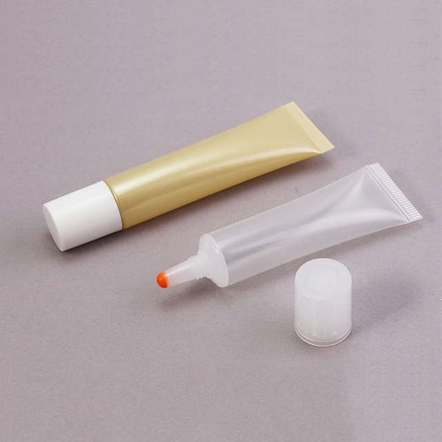 Custom Empty Cosmetic Plastic Tube Hand Cream Lotion Squeeze Softe Tube Packaging Tube With Pin-point