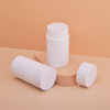 Empty PS PP ABS Plastic Baby Talcum Powder Bottle 80g with Twist Sifter Cap Loose Powder Container Custom Logo Packaging