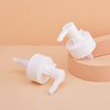 24/410 0.4cc Plastic Press Pump Head Shampoo Bottles Facial Cleanser White Nozzle Liquid Lotion Cream Pump