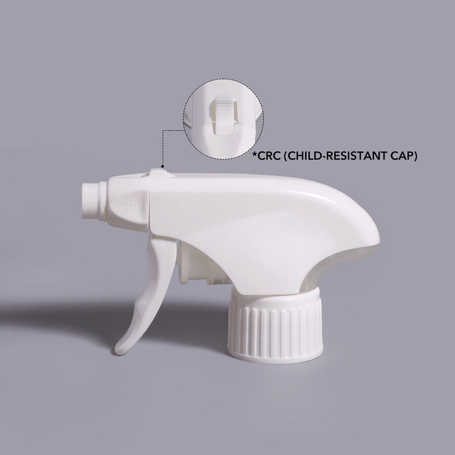 Chinese Supplier High Quality All Plastic Car Washing Hair Care Liquid Plastic Household Cleaning Childproof Trigger Sprayer