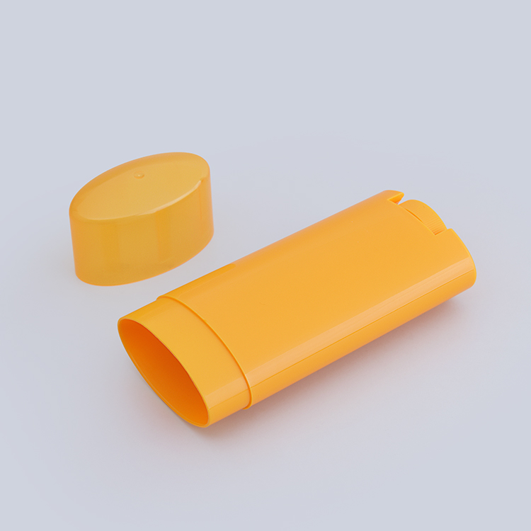 Factory Supply 28g 71g White Yellow Deodorant Stick Tube Top Filling Empty Cosmetic Deodorant Container